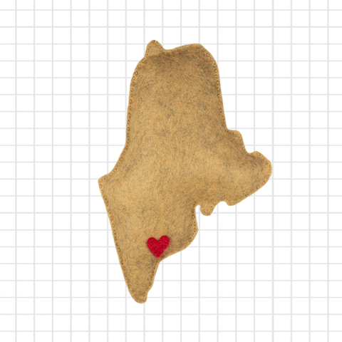 wool felt sewing kit - MAINE Mimihali