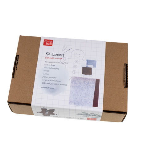 cardboard box packaging with Mimihali branding