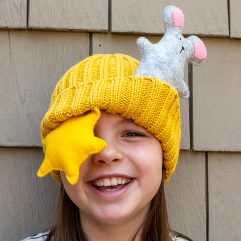 MOUSE and SUN felt sewing kit for kids MimihaliNew