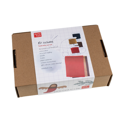 moose craft kit packaging background