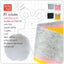 Beginner sewing kit contents – wool felt, stuffing, floss, tools