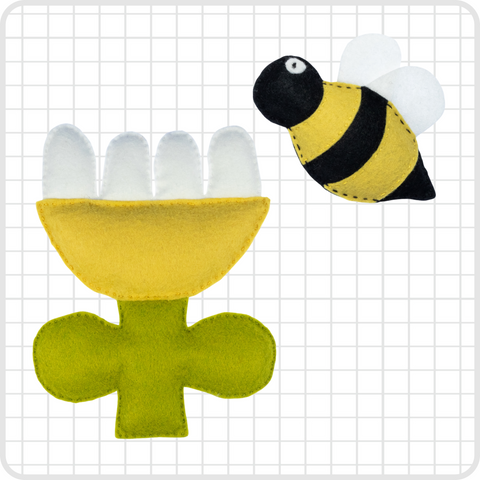 FLORA AND BEE