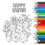 FREE COLORING SHEETS PDF DOWNLOAD - Easter