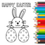 FREE COLORING SHEETS PDF DOWNLOAD - Easter