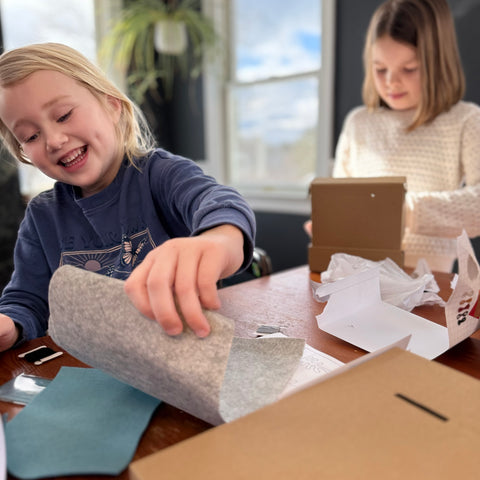 SEAL and FISH felt sewing kit for kids MimihaliNew