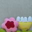 Frog and Dragonfly felt sewing kit for kids